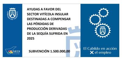 ayudas del Cabildo de Tenerife por la sequía