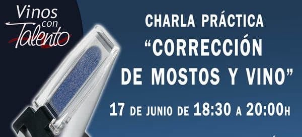 Corrección de mostos y vinos